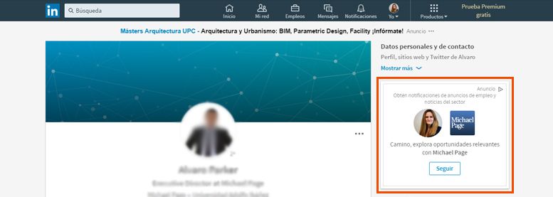 Publicidad en LinkedIn | Anuncios dinámicos